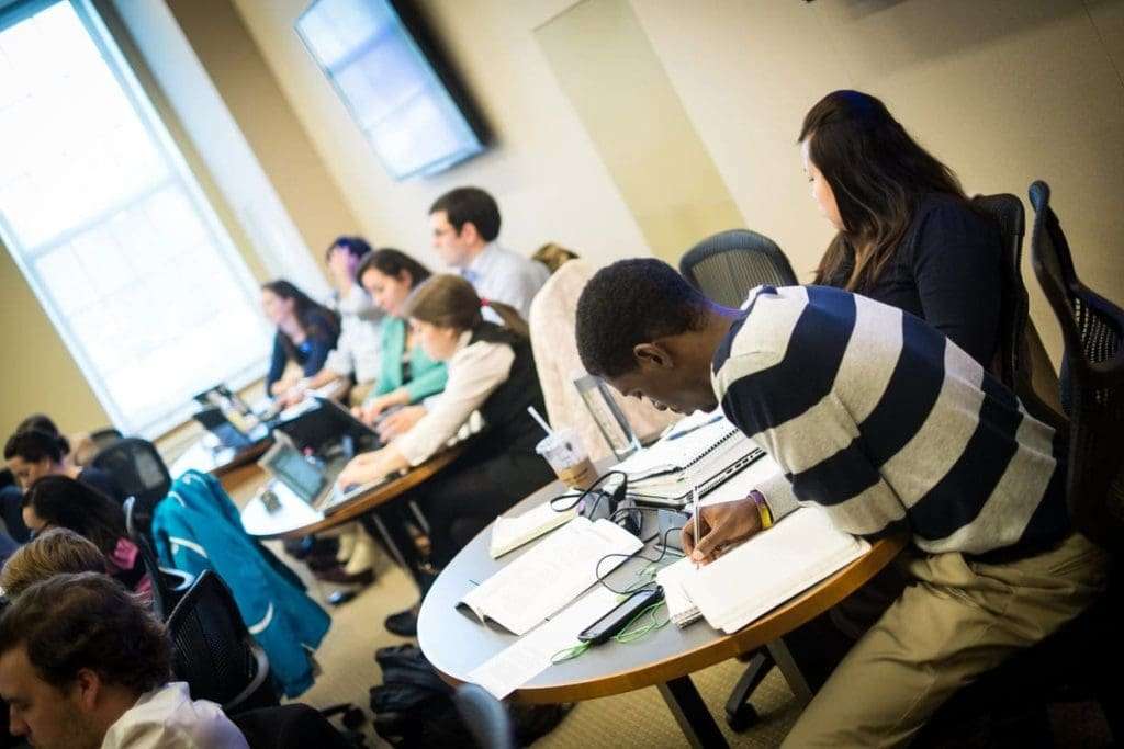 Photo of people in the article