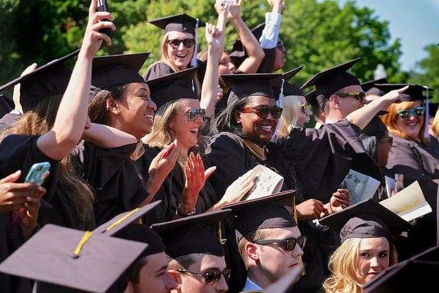 Photo of people in the article