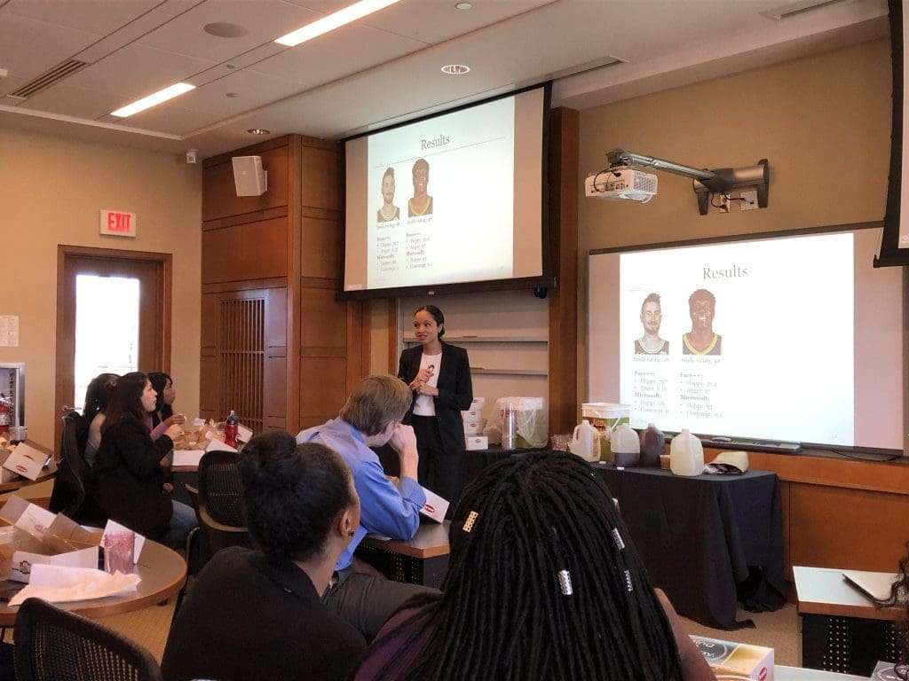 Photo of people in the article
